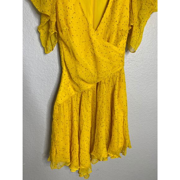 Bec + Bridge Hibiscus Golden Mini Dress 2 - Picture 5 of 12